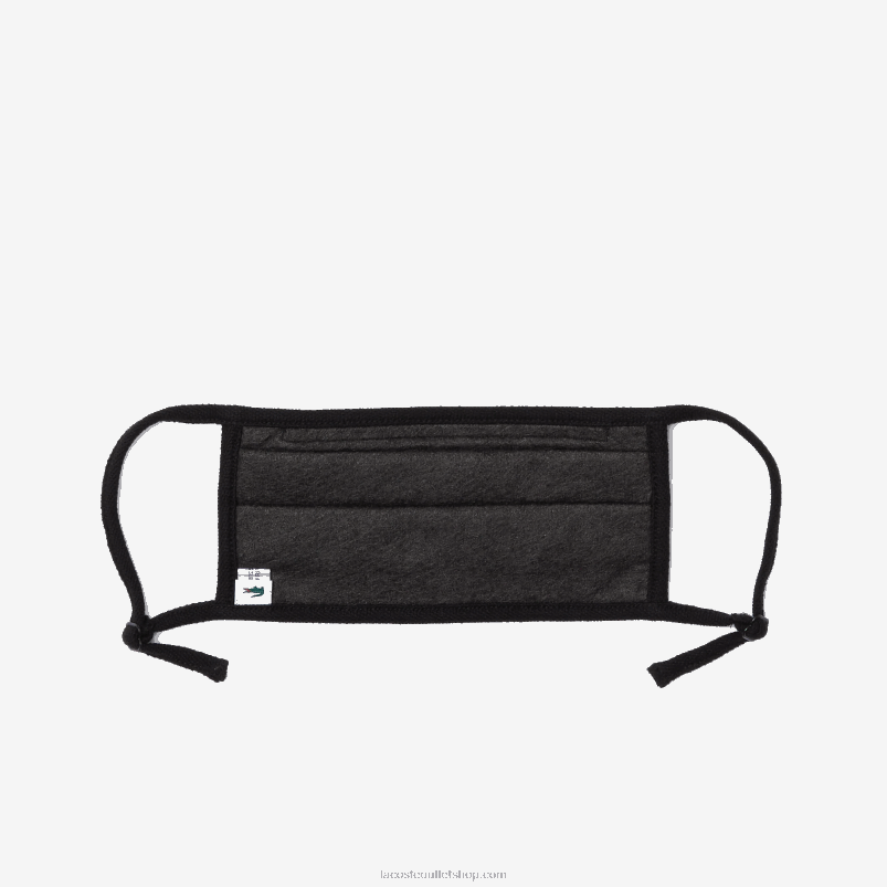 moški Lacoste črno zelena bela 299 l.12.12 nastavljive maske za zaščito obraza 3-pak P20DL2273