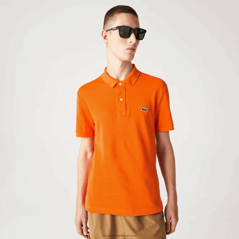 moški Lacoste oranžna z4d original l.12.12 slim fit polo P20DL876