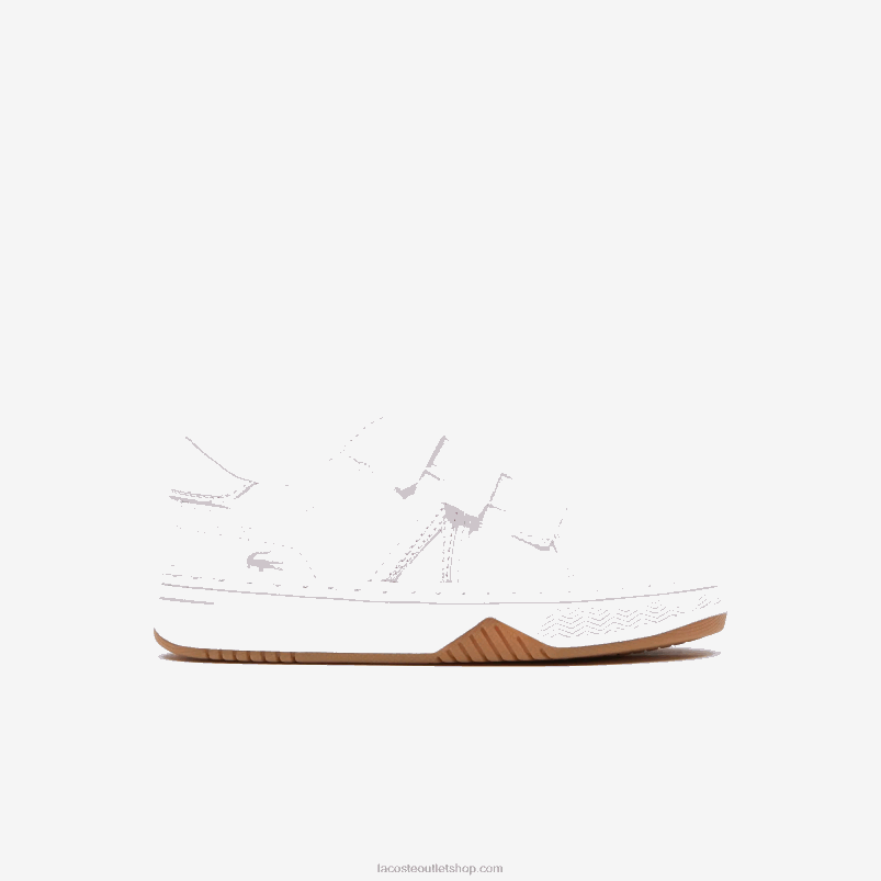 dojenčki Lacoste bela in roza b53 l001 sintetične superge P20DL2977