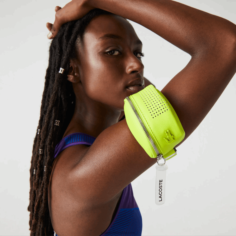 ženske Lacoste bela limeta k47 zapestnica z zaponko P20DL2885