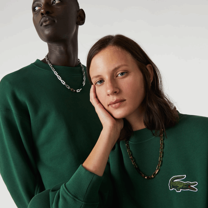 ženske Lacoste rumeno zlato in črno 721 ansambelska ogrlica P20DL2202