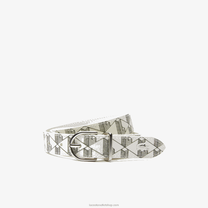 ženske Lacoste farine sinople f89 monogramska platnena zaponka na jezik P20DL2882