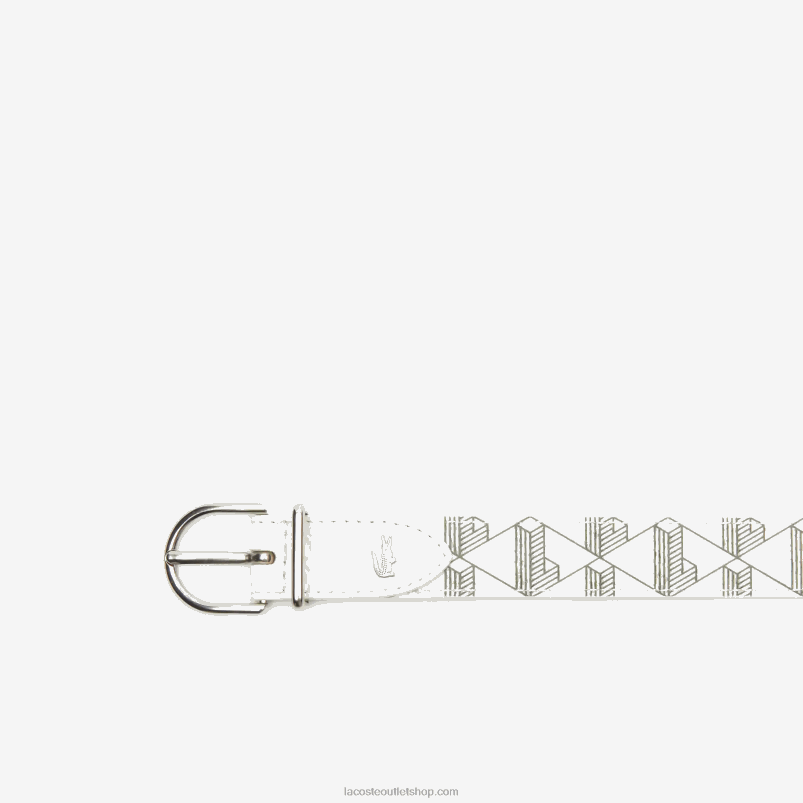 ženske Lacoste farine sinople f89 monogramska platnena zaponka na jezik P20DL2882