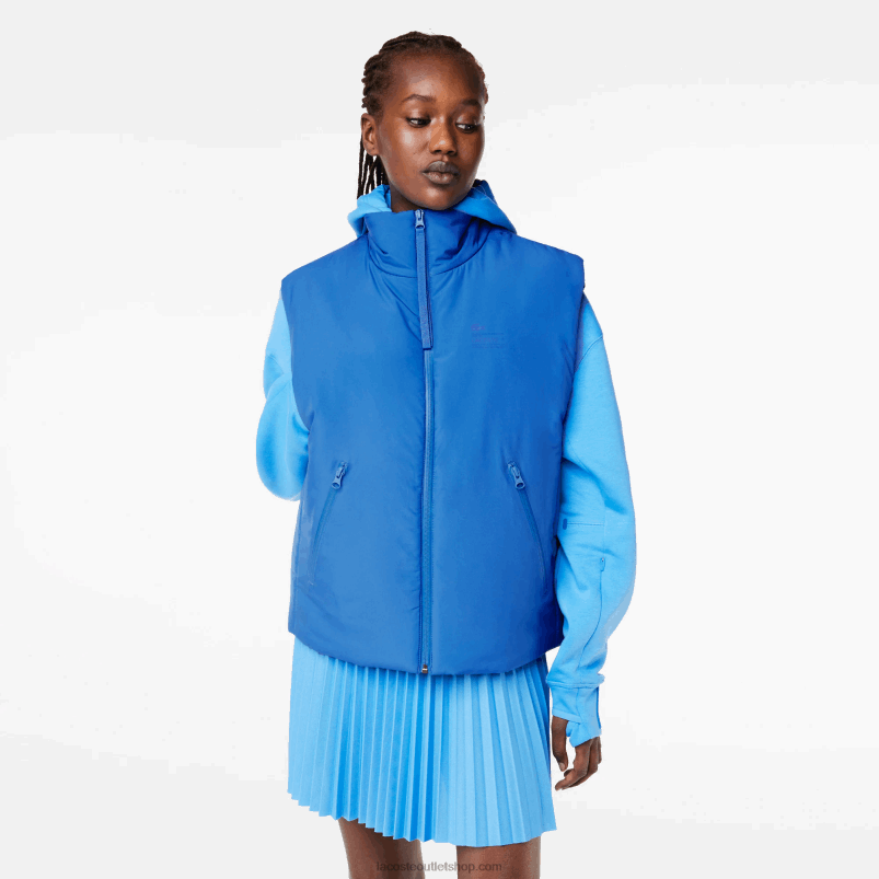 ženske Lacoste modra kxb telovnik brez rokavov P20DL2439